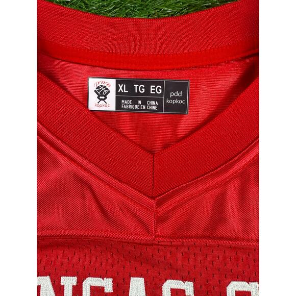 Kansas City Chiefs #87 Red Football Jersey XL kopkoc Fan Apparel Travis Kelce - Picture 3 of 8